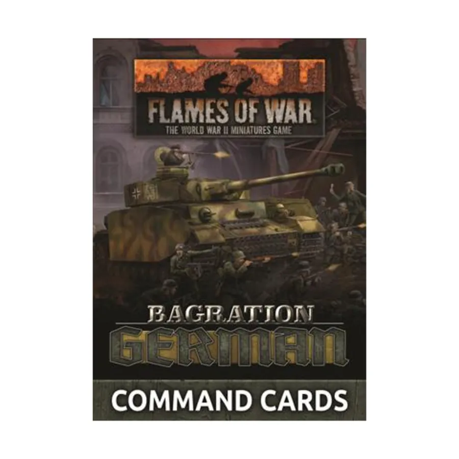 Багратион - Немецкие командные карты, Flames of War - WWII - Core Rules & Assorted (4th Edition)
Багратион - Немецкие командные карты, Flames of War - WWII - Core Rules & Assorted (4th Edition)