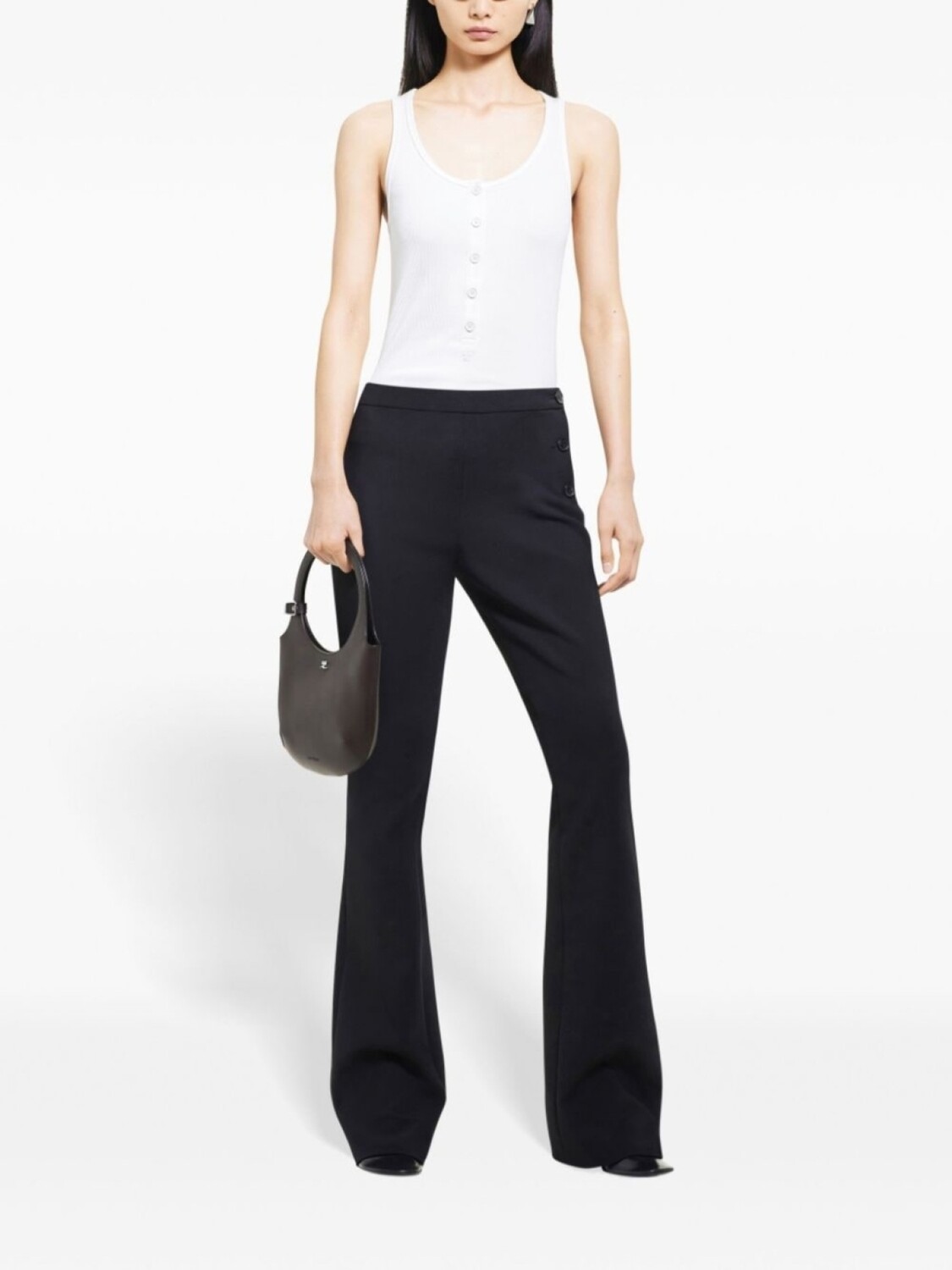 Courrèges топ 90's в рубчик, белый
Courrèges топ 90's в рубчик, белый