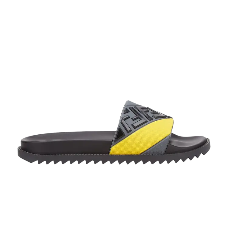 Кроссовки Fendi Rubber Fussbetts Slides 'Embossed Diagonal FF - Grey Yellow', серый
Кроссовки Fendi Rubber Fussbetts Slides 'Embossed Diagonal FF - Grey Yellow', серый