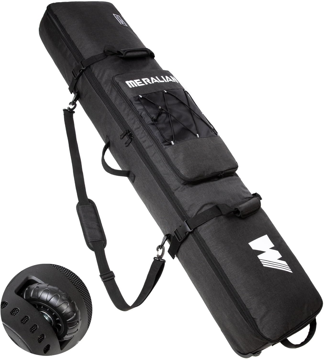 Сумка для сноуборда с колесами, мягкая сумка на роликах для одного сноуборда и ботинок для сноуборда, доступная длина 160 см и 170 см. MERALIAN, Blk, Серый, Сумка для сноуборда с колесами, мягкая сумка на роликах для одного сноуборда и ботинок для сноубор
Сумка для сноуборда с колесами, мягкая сумка на роликах для одного сноуборда и ботинок для сноуборда, доступная длина 160 см и 170 см. MERALIAN, Blk, Серый, Сумка для сноуборда с колесами, мягкая сумка на роликах для одного сноуборда и ботинок для сноубор