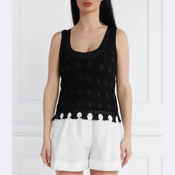 Топ стандартного кроя Pinko, черный
Топ стандартного кроя Pinko, черный