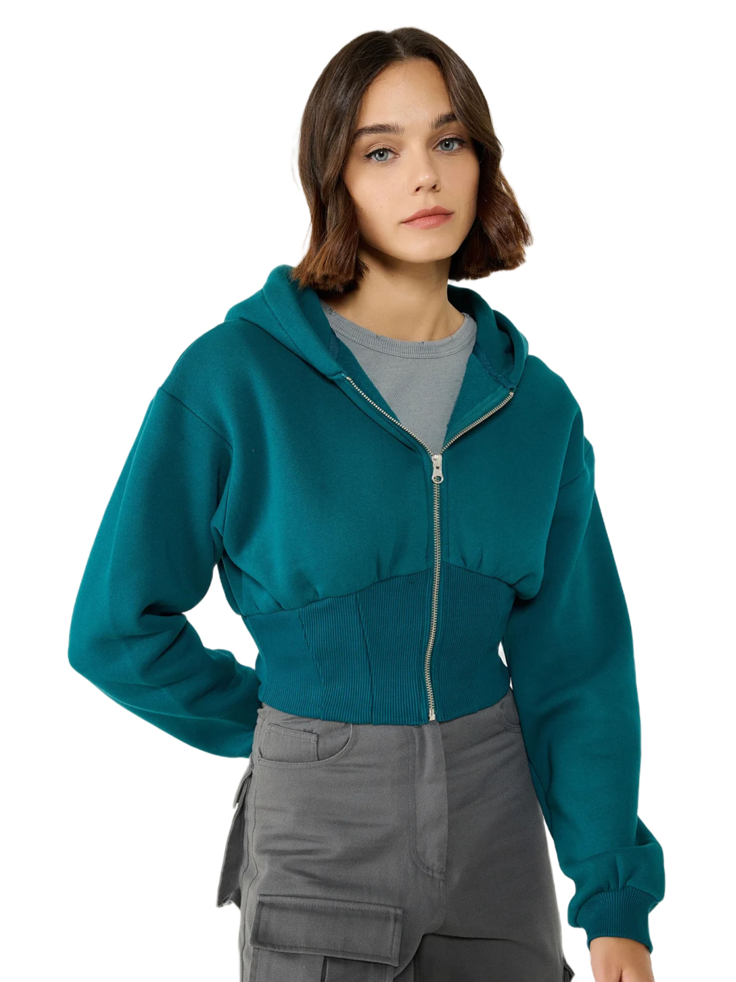 No Matter What Худи на молнии в цвете petrol
No Matter What Худи на молнии в цвете petrol