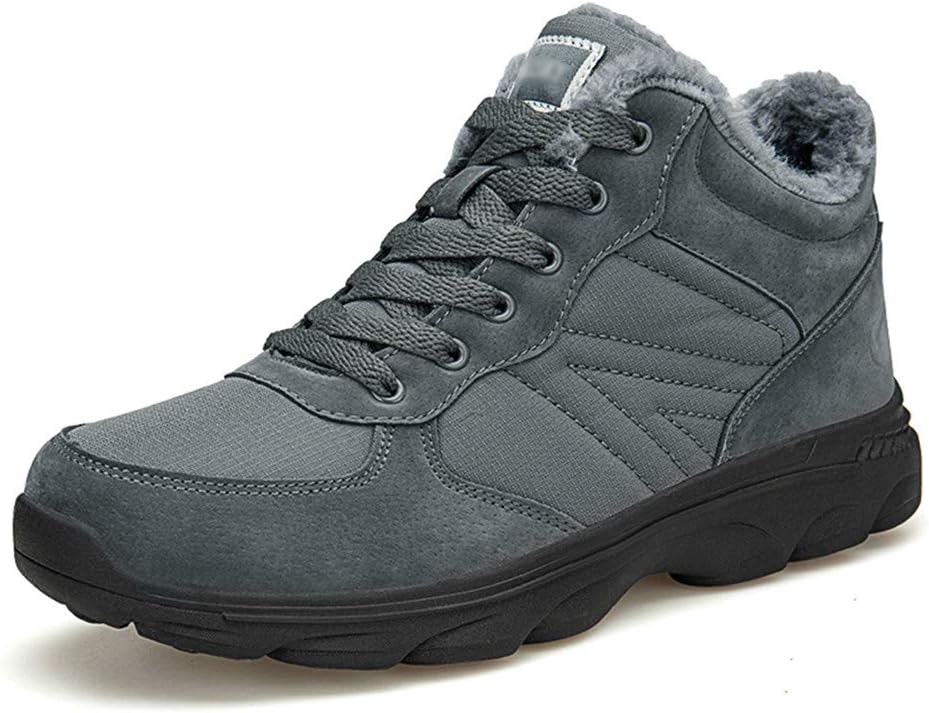 Мужские зимние треккинговые снежные ботинки UPSOLO, водонепроницаемые, противоскользящие, полностью с меховой подкладкой, повседневные, легкие походные ботинки, серый
Мужские зимние треккинговые снежные ботинки UPSOLO, водонепроницаемые, противоскользящие, полностью с меховой подкладкой, повседневные, легкие походные ботинки, серый