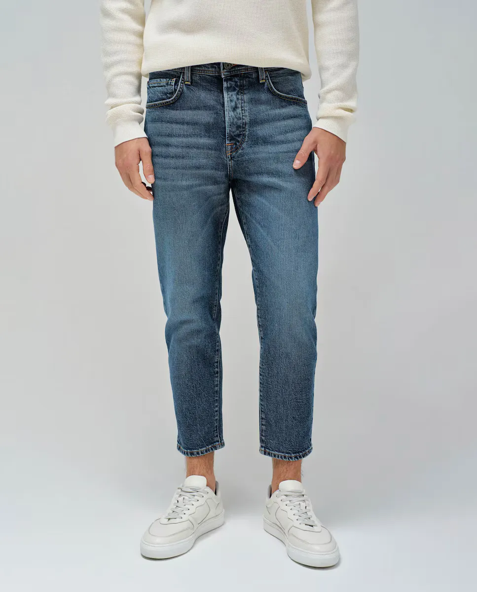 Мужские джинсы зауженного кроя Salsa Jeans, синий
Мужские джинсы зауженного кроя Salsa Jeans, синий