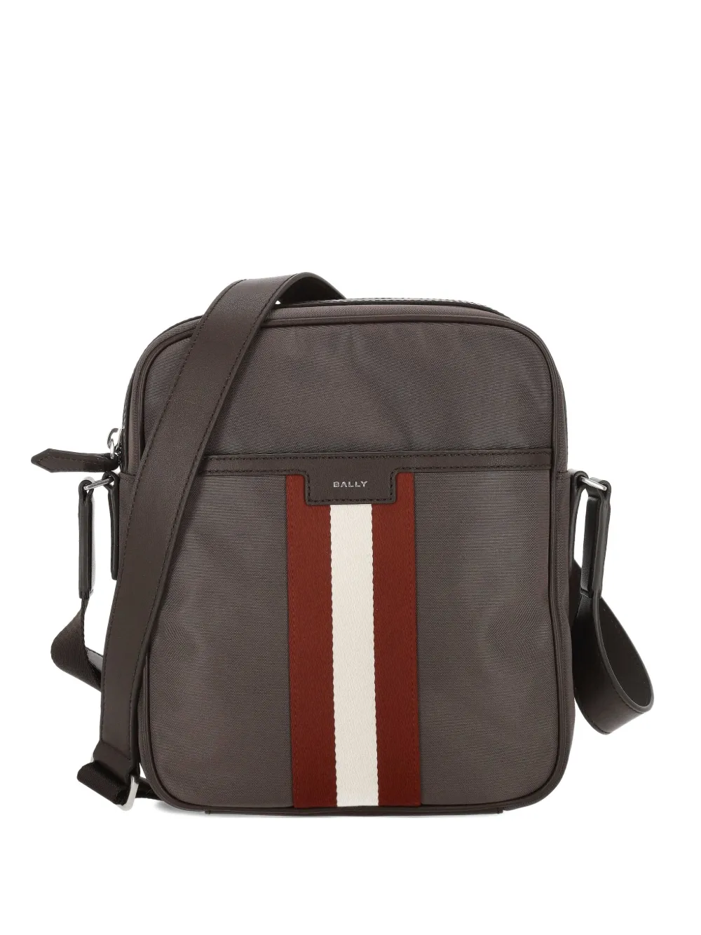 Сумка через плечо с полосатым дизайном Bally, серый
Сумка через плечо с полосатым дизайном Bally, серый