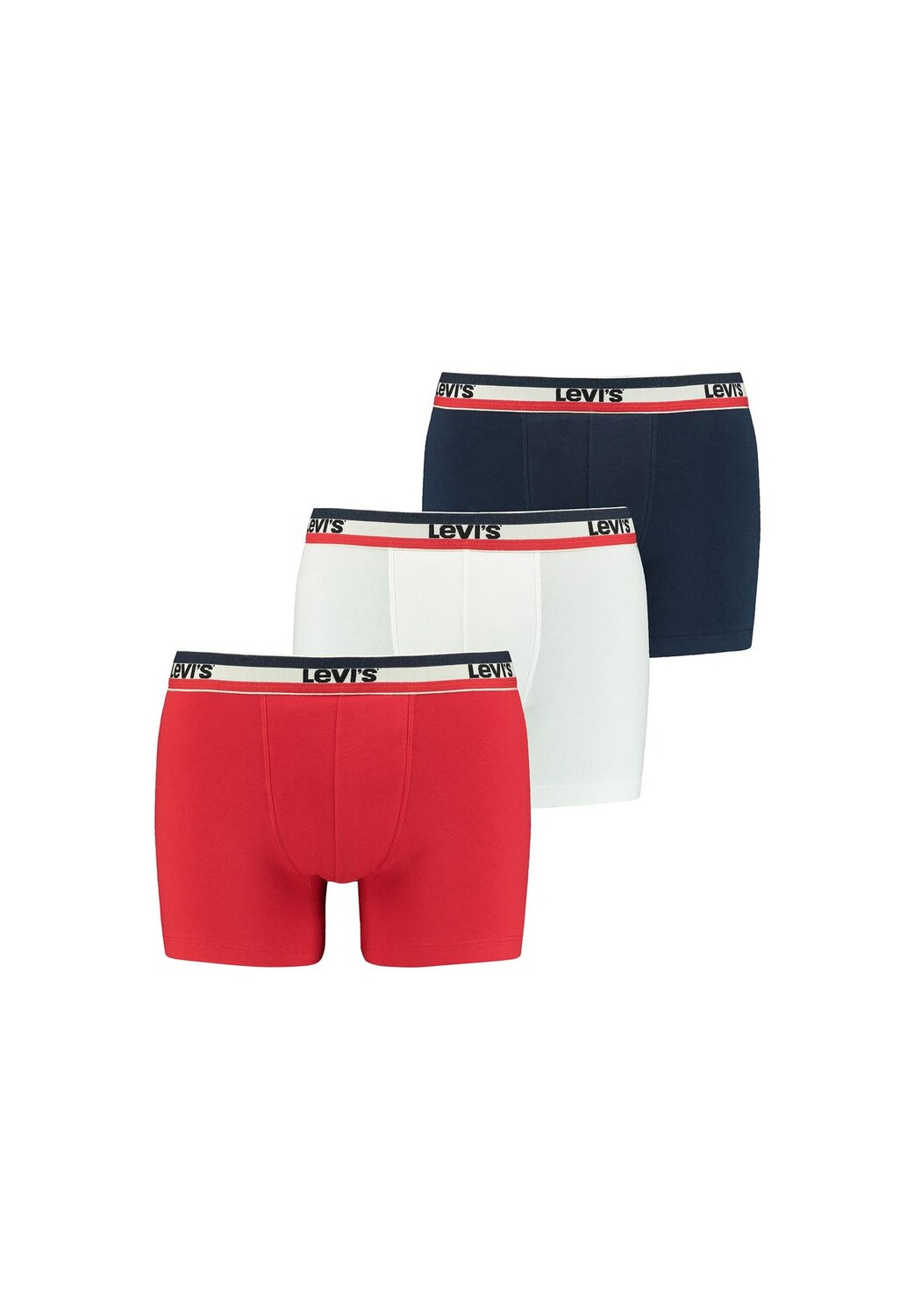 Мужские боксеры, 3 шт.: спортивные трусы-боксеры с логотипом, хлопок стрейч Levi's, цвет Blau Rot
Мужские боксеры, 3 шт.: спортивные трусы-боксеры с логотипом, хлопок стрейч Levi's, цвет Blau Rot