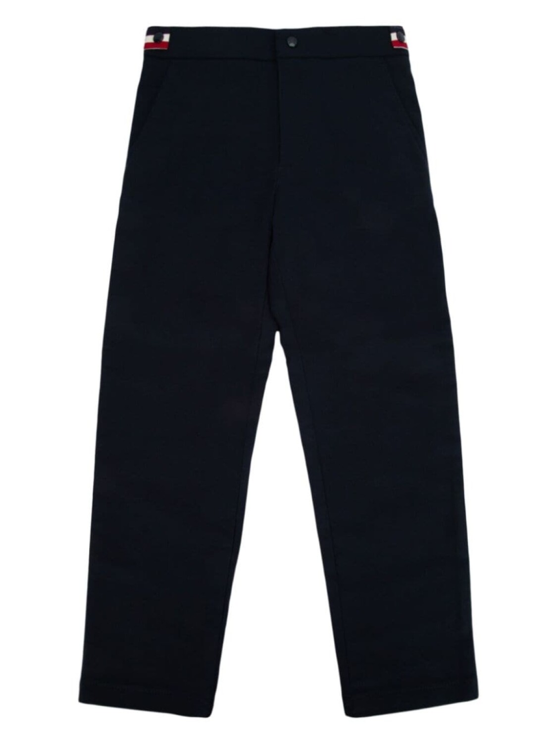 Moncler Enfant прямые брюки с нашивкой-логотипом, синий
Moncler Enfant прямые брюки с нашивкой-логотипом, синий