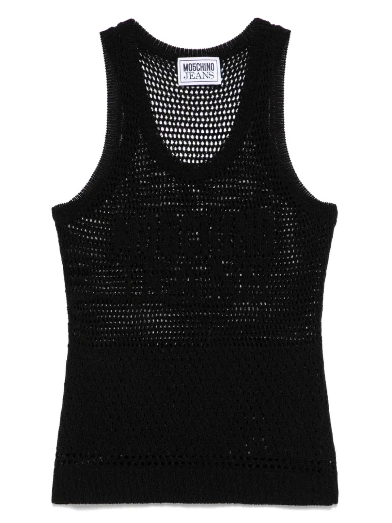 Ажурный топ MOSCHINO JEANS, черный
Ажурный топ MOSCHINO JEANS, черный