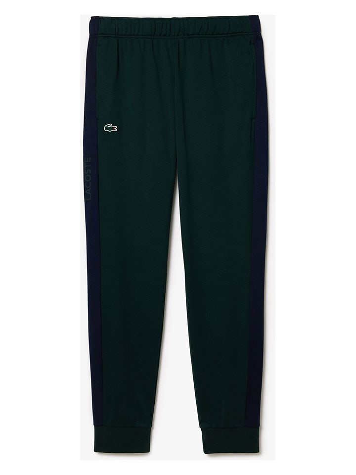 Темно-зеленые спортивные штаны Lacoste
Темно-зеленые спортивные штаны Lacoste