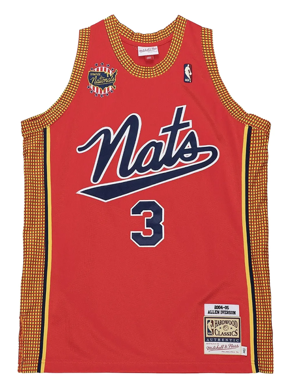 Топ "NBA Philadelphia 76ers 2004 Allen Iverson" basketball Mitchell & Ness, красный
Топ "NBA Philadelphia 76ers 2004 Allen Iverson" basketball Mitchell & Ness, красный