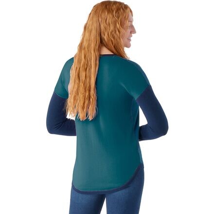 Свитер с цветными блоками Shadow Pine — женский Smartwool, цвет Twilight Blue Donegal
Свитер с цветными блоками Shadow Pine — женский Smartwool, цвет Twilight Blue Donegal