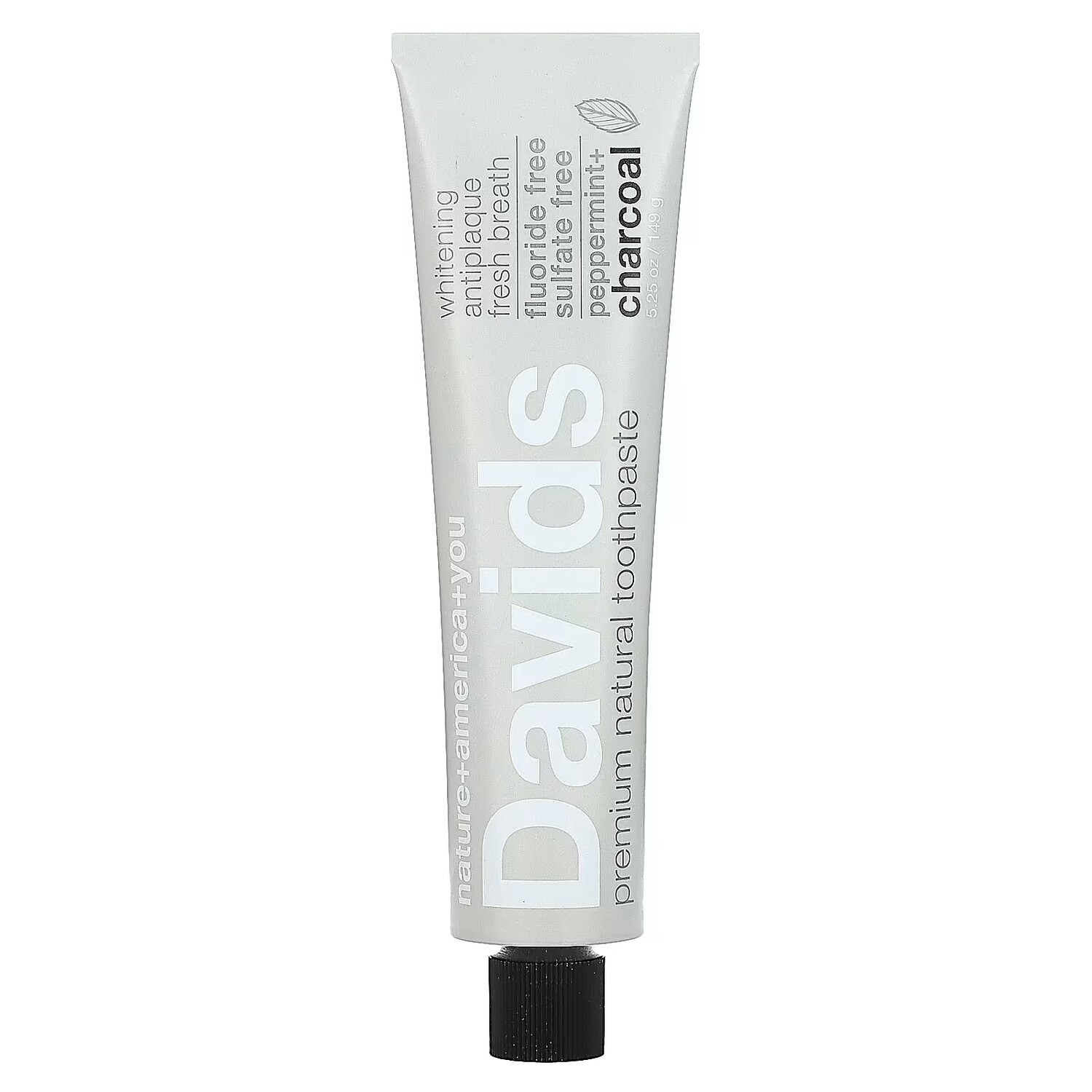 Зубная паста Davids Natural Toothpaste мята + уголь, 149 г
Зубная паста Davids Natural Toothpaste мята + уголь, 149 г