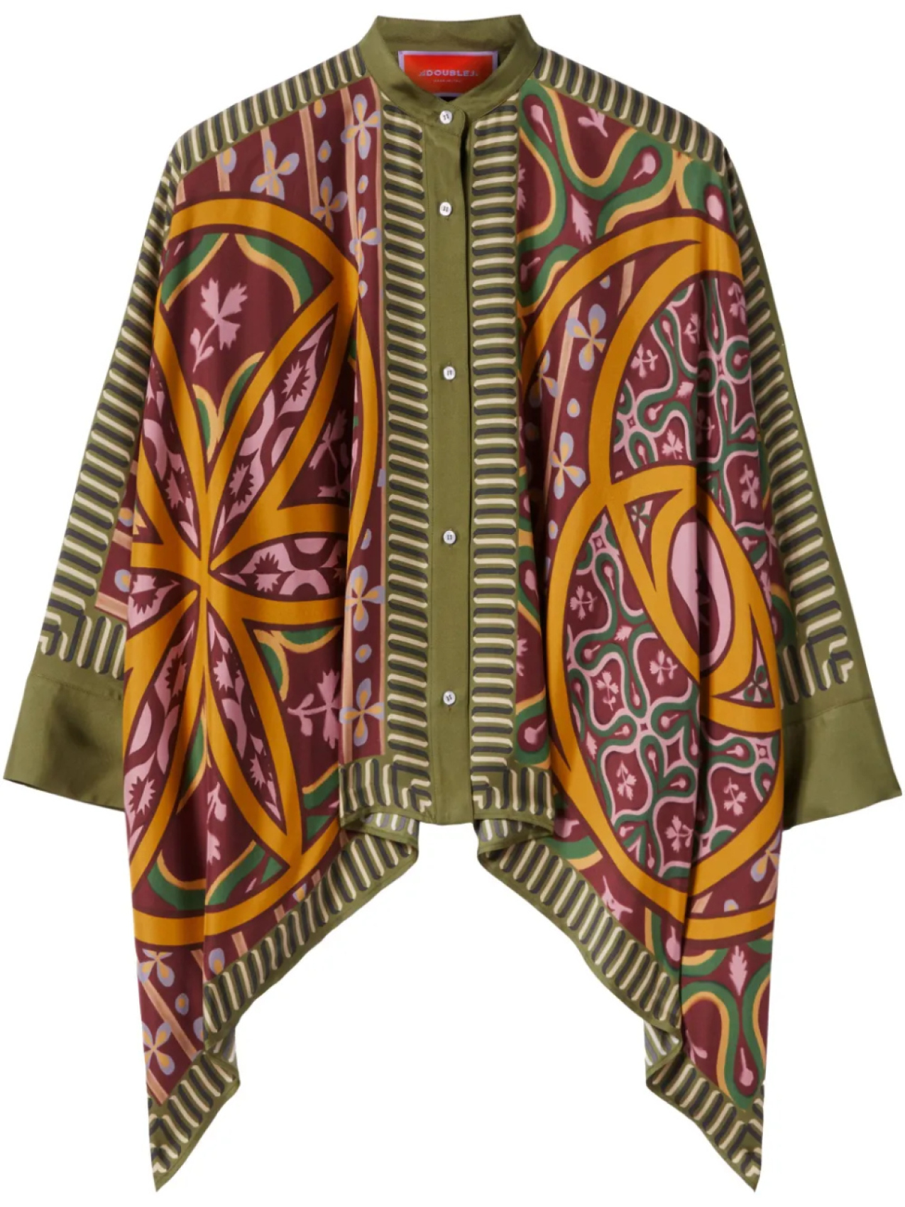 Рубашка-фуляр La DoubleJ, зеленый
Рубашка-фуляр La DoubleJ, зеленый