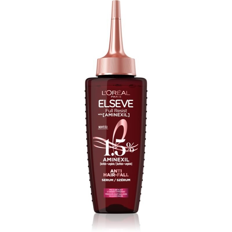 L'Oréal Paris Elseve Full Resist Aminexil сыворотка для слабых, склонных к выпадению волос 102 мл Inna Marka
L'Oréal Paris Elseve Full Resist Aminexil сыворотка для слабых, склонных к выпадению волос 102 мл Inna Marka