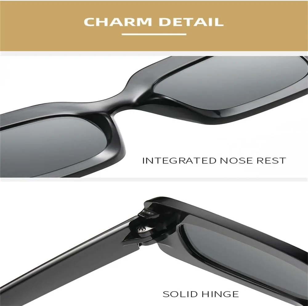 Женские солнцезащитные очки в стиле ретро конфетных цветов, с большой квадратной оправой, модные очки для вечеринок, защита от УФ-излучения UV400 KTUCN, C5
Женские солнцезащитные очки в стиле ретро конфетных цветов, с большой квадратной оправой, модные очки для вечеринок, защита от УФ-излучения UV400 KTUCN, C5