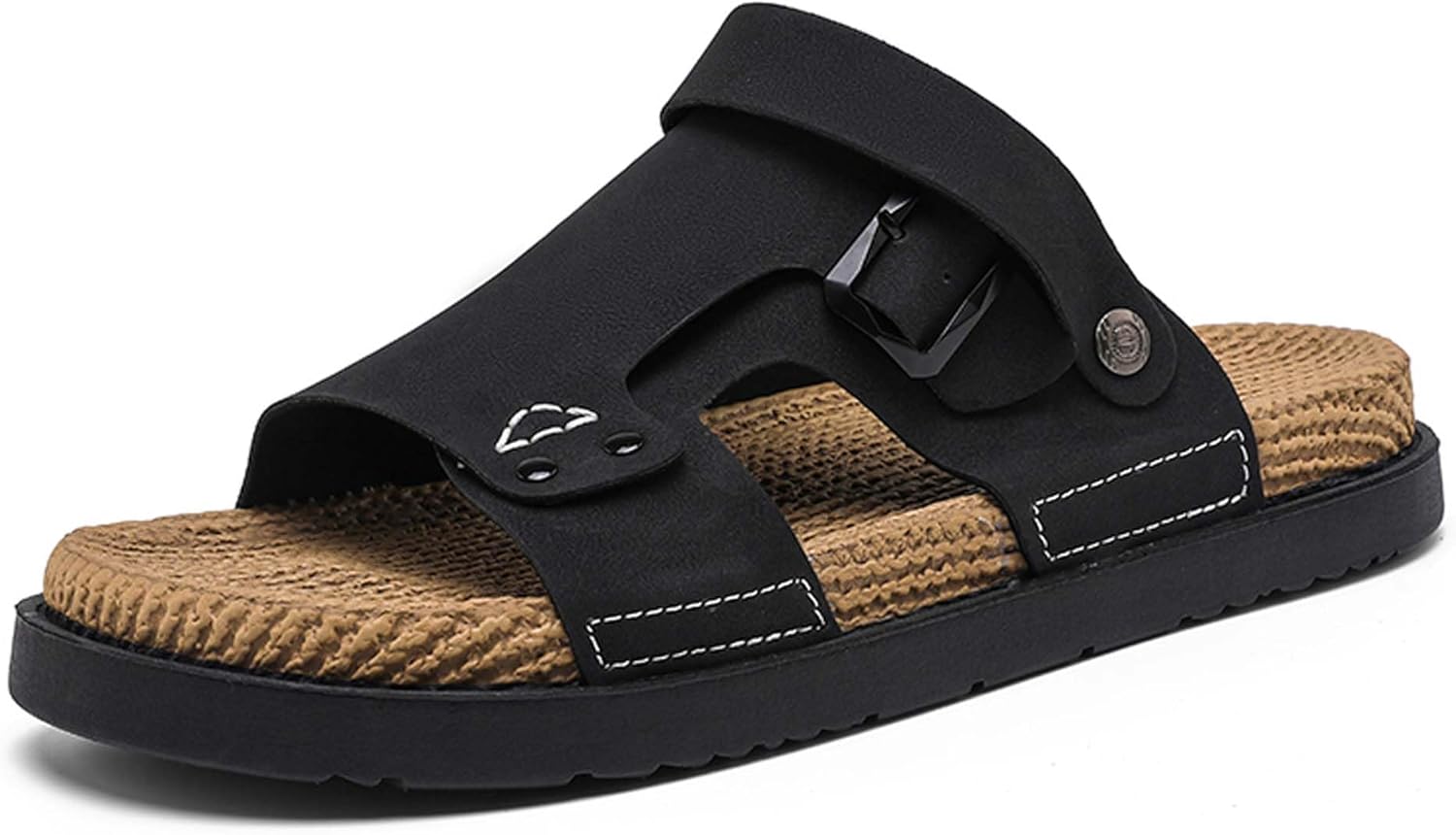 Мужские летние спортивные сандалии для активного отдыха с нескользящей подошвой, походные, для пляжа, минималистичные домашние кломповые тапочки с регулируемым задником Generic, черный
Мужские летние спортивные сандалии для активного отдыха с нескользящей подошвой, походные, для пляжа, минималистичные домашние кломповые тапочки с регулируемым задником Generic, черный