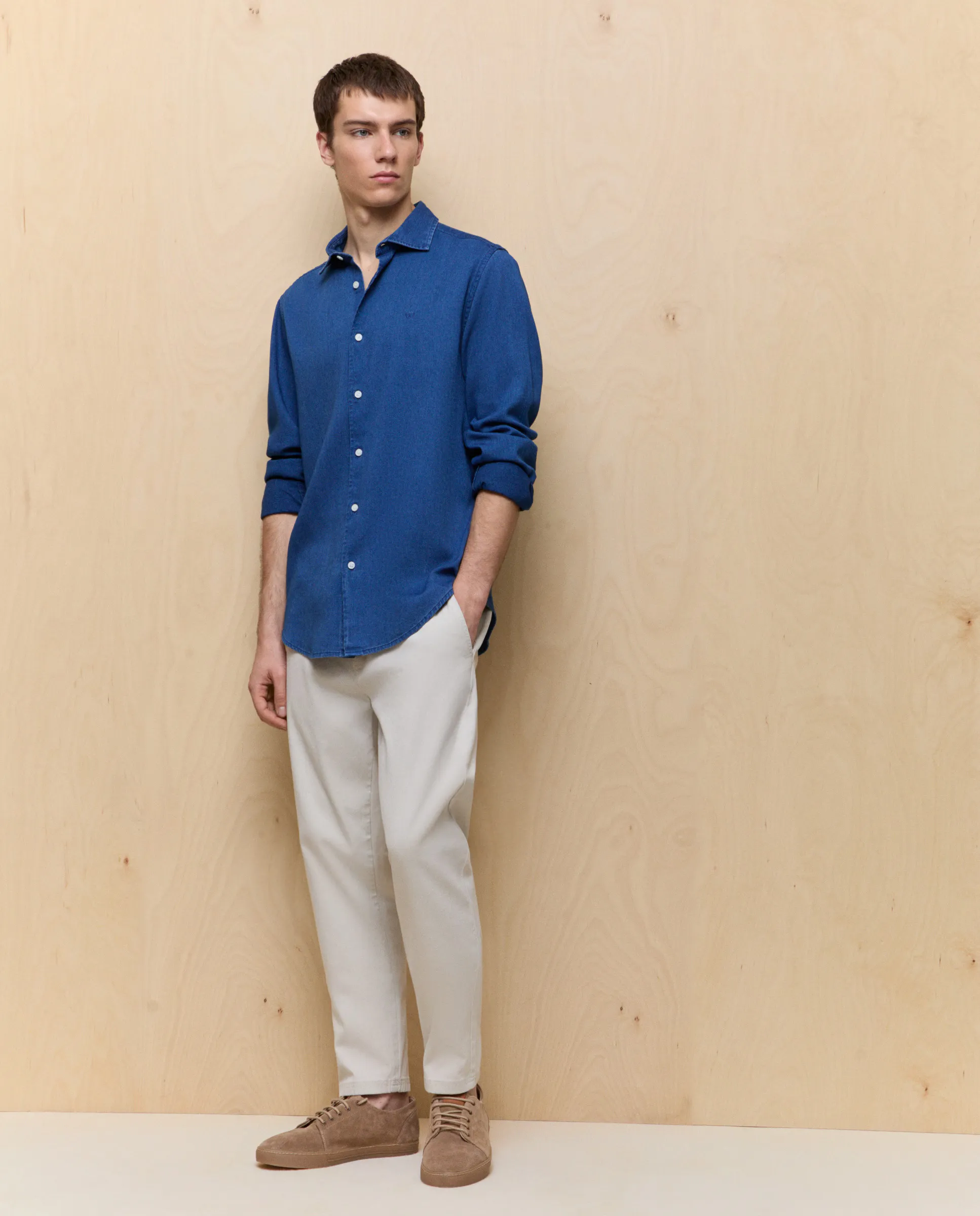 Мужские брюки чинос slim stretch на резинке Easy Wear, цвет Hielo
Мужские брюки чинос slim stretch на резинке Easy Wear, цвет Hielo