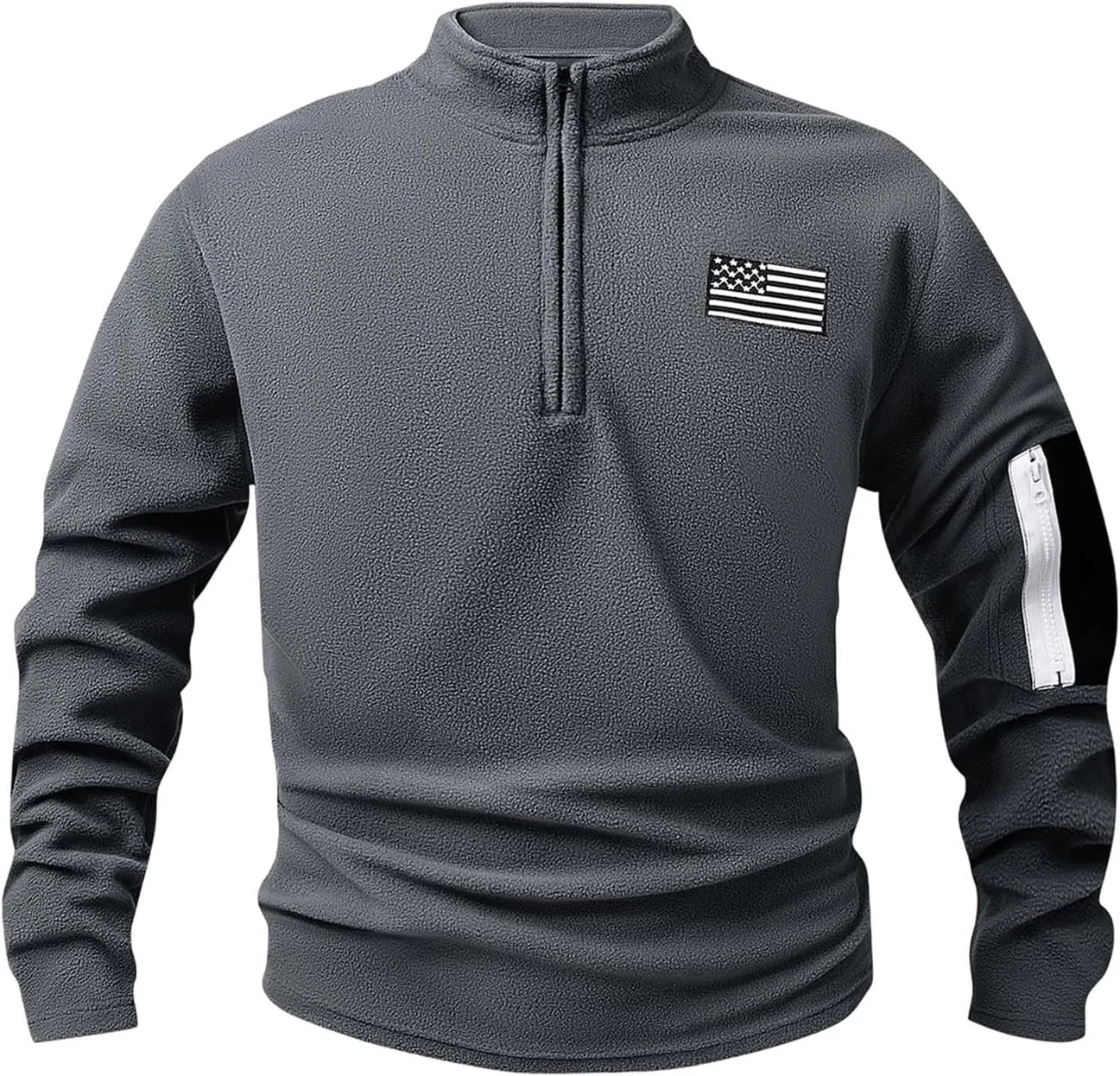 Мужская зимняя термохуди с длинными рукавами и стойкой на молнии SCRRMZO
Мужская зимняя термохуди с длинными рукавами и стойкой на молнии SCRRMZO