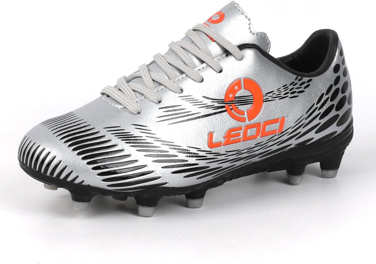 Футбольные бутсы LEOCI для мальчиков и девочек, для твердого покрытия, детские спортивные обувь для футбола на улице и в зале, серебро
Футбольные бутсы LEOCI для мальчиков и девочек, для твердого покрытия, детские спортивные обувь для футбола на улице и в зале, серебро