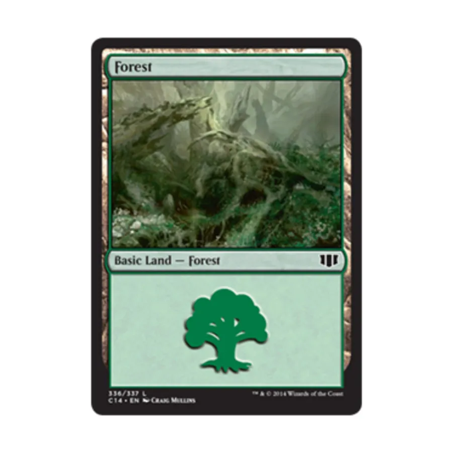 CCG Лес №336 (С), MTG - Commander 2014
CCG Лес №336 (С), MTG - Commander 2014