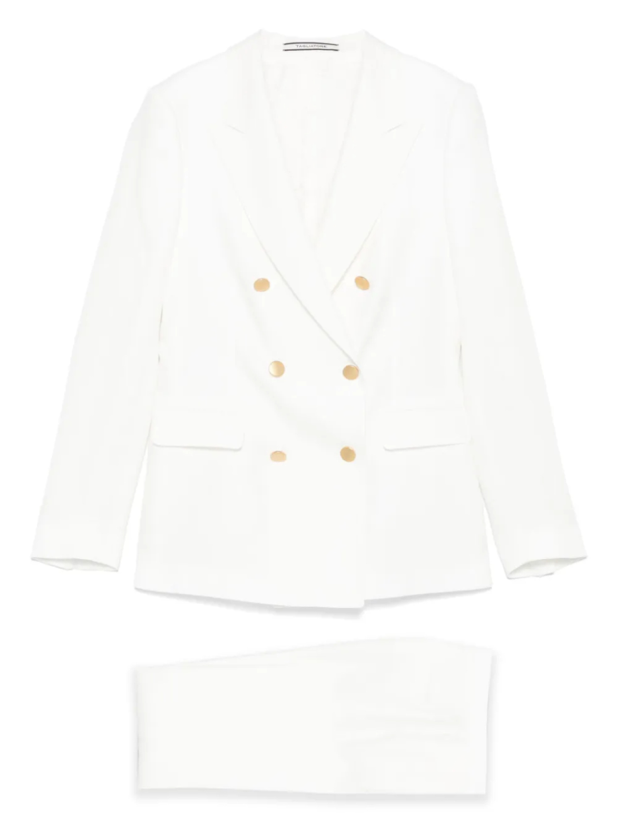 Двубортный костюм Tagliatore, белый
Двубортный костюм Tagliatore, белый