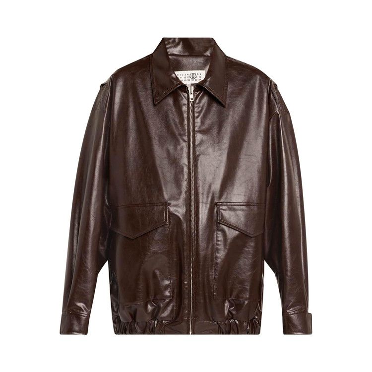 Куртка MM6 Maison Margiela Faux Leather Jacket, Burgundy
Куртка MM6 Maison Margiela Faux Leather Jacket, Burgundy