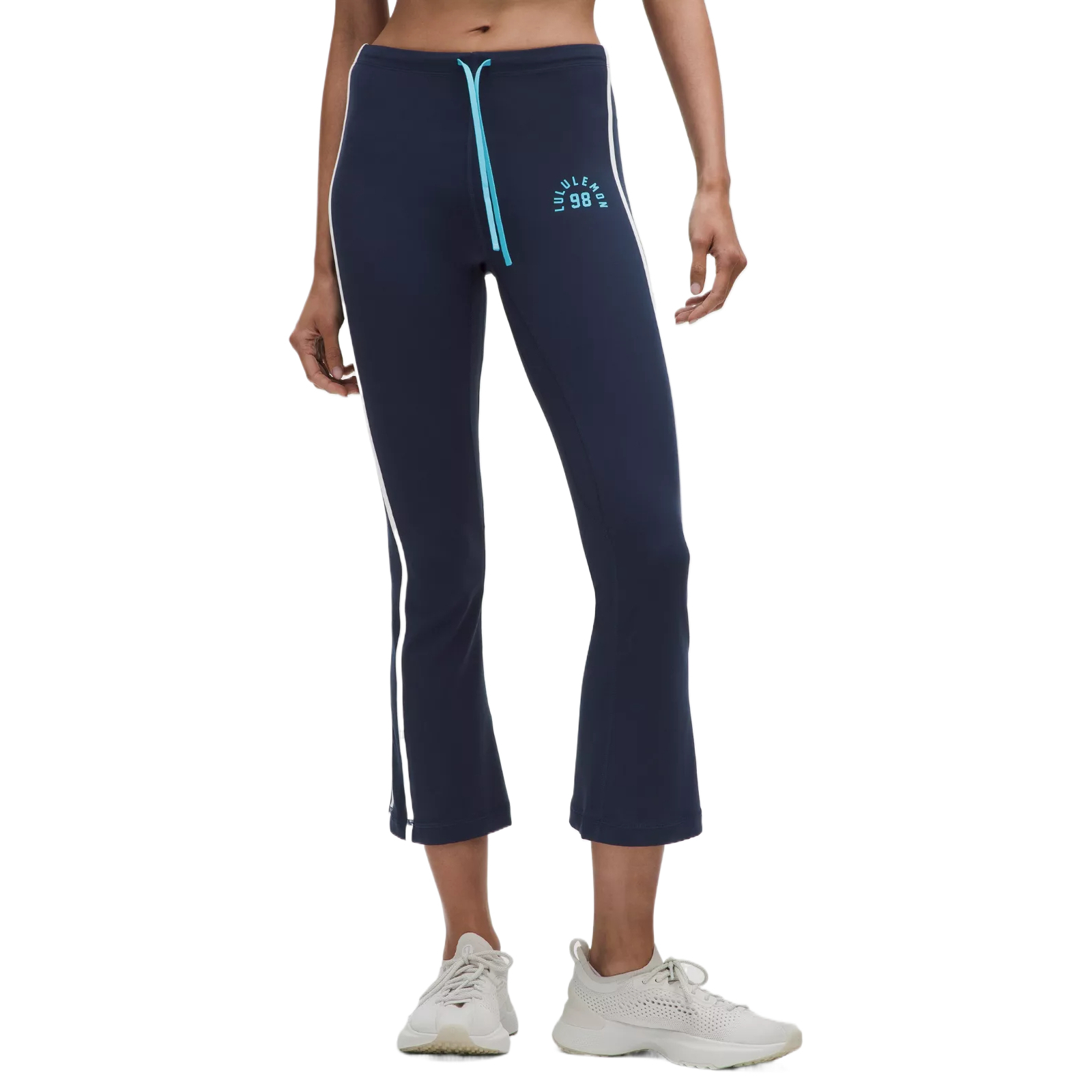 Спортивные штаны женские Lululemon, синий/белый
Спортивные штаны женские Lululemon, синий/белый