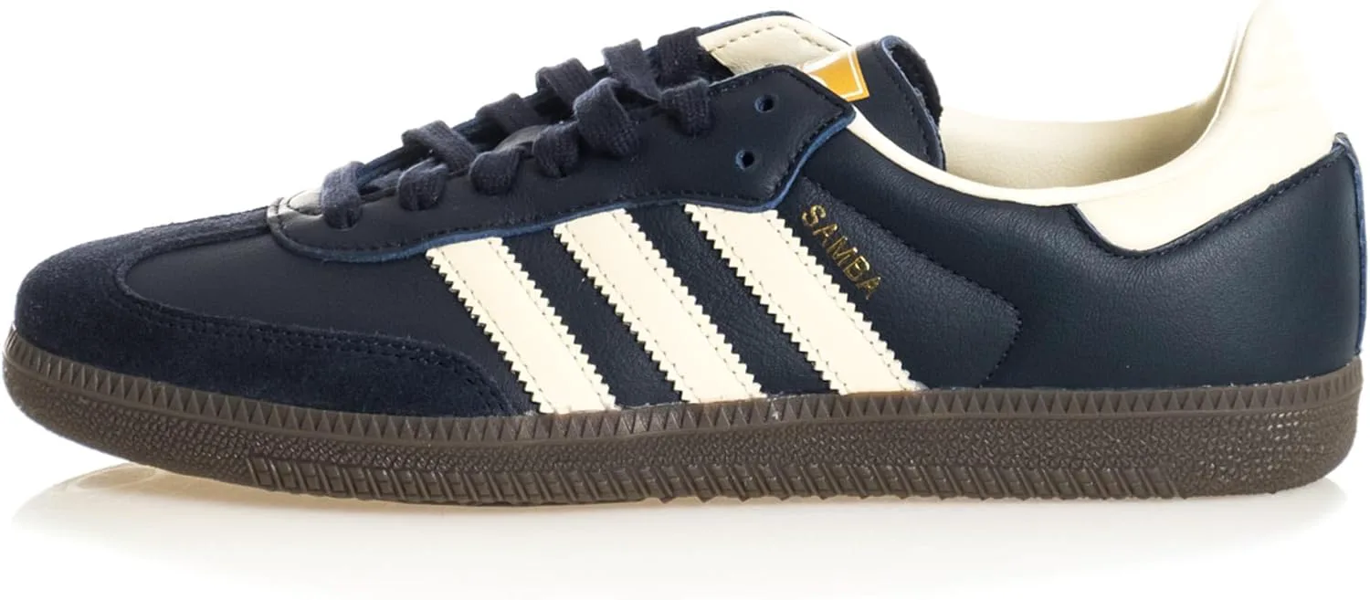 Мужские кроссовки Adidas Originals Samba OG, темно-синий/кремовый
Мужские кроссовки Adidas Originals Samba OG, темно-синий/кремовый