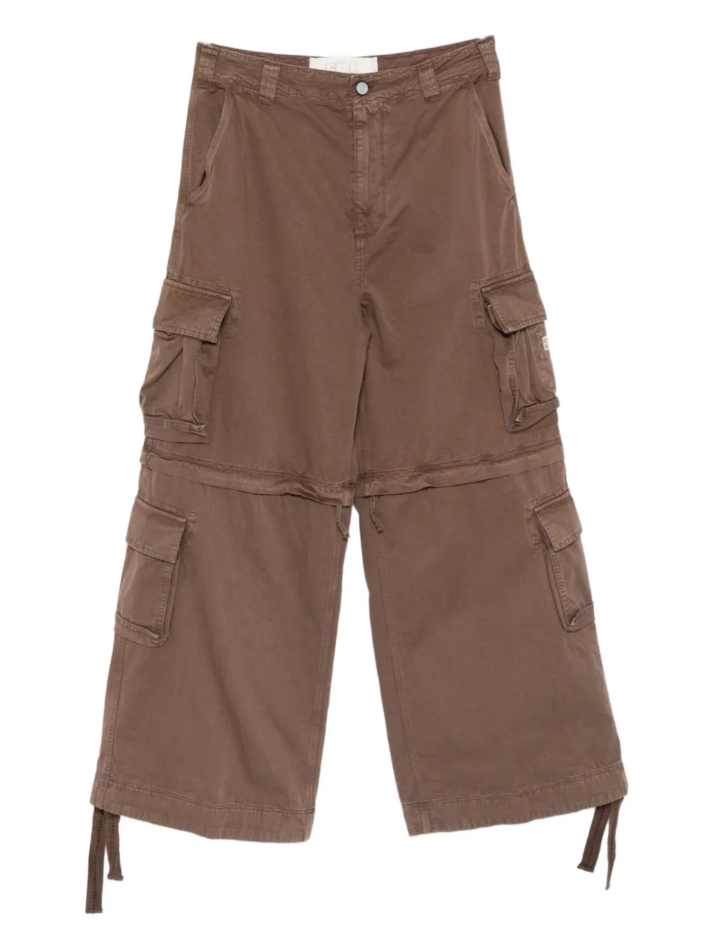 Слоистые брюки-карго ERL, коричневый
Слоистые брюки-карго ERL, коричневый