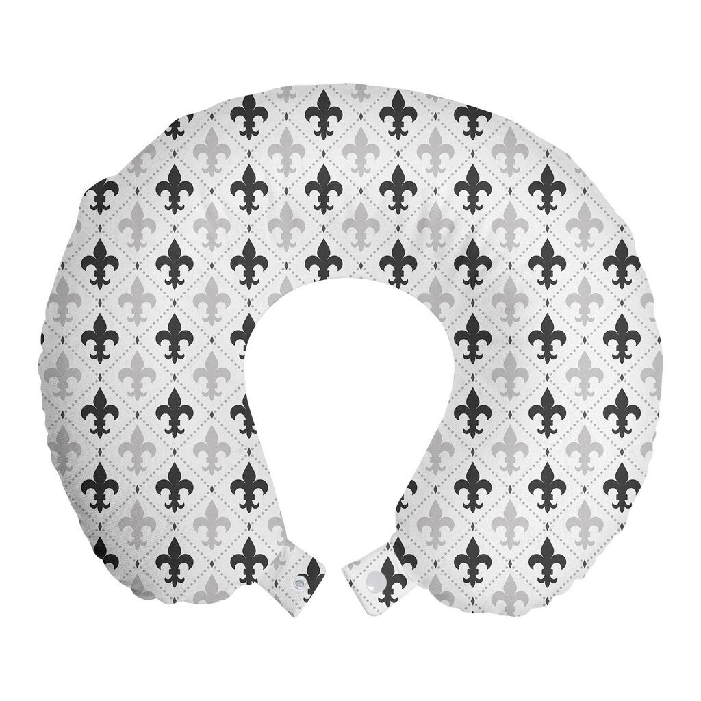 ABAKUHAUS Fleur de Lis дорожная подушка для шеи, символы в оттенках серого, дорожный предмет из пенопласта для самолета и автомобиля, 30x30 см, белый и темно-серый
ABAKUHAUS Fleur de Lis дорожная подушка для шеи, символы в оттенках серого, дорожный предмет из пенопласта для самолета и автомобиля, 30x30 см, белый и темно-серый