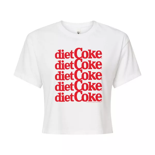 Детская укороченная футболка с принтом Diet Coke в несколько рядов Licensed Character, белый
Детская укороченная футболка с принтом Diet Coke в несколько рядов Licensed Character, белый