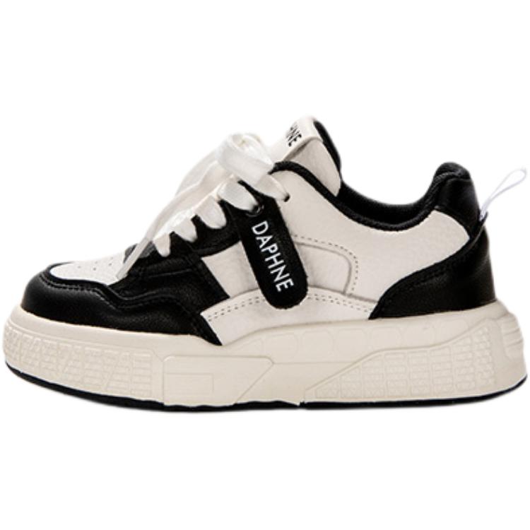 Детские скейтерские кроссовки DAPHNE KIDS, белый/черный 
Детские скейтерские кроссовки DAPHNE KIDS, белый/черный