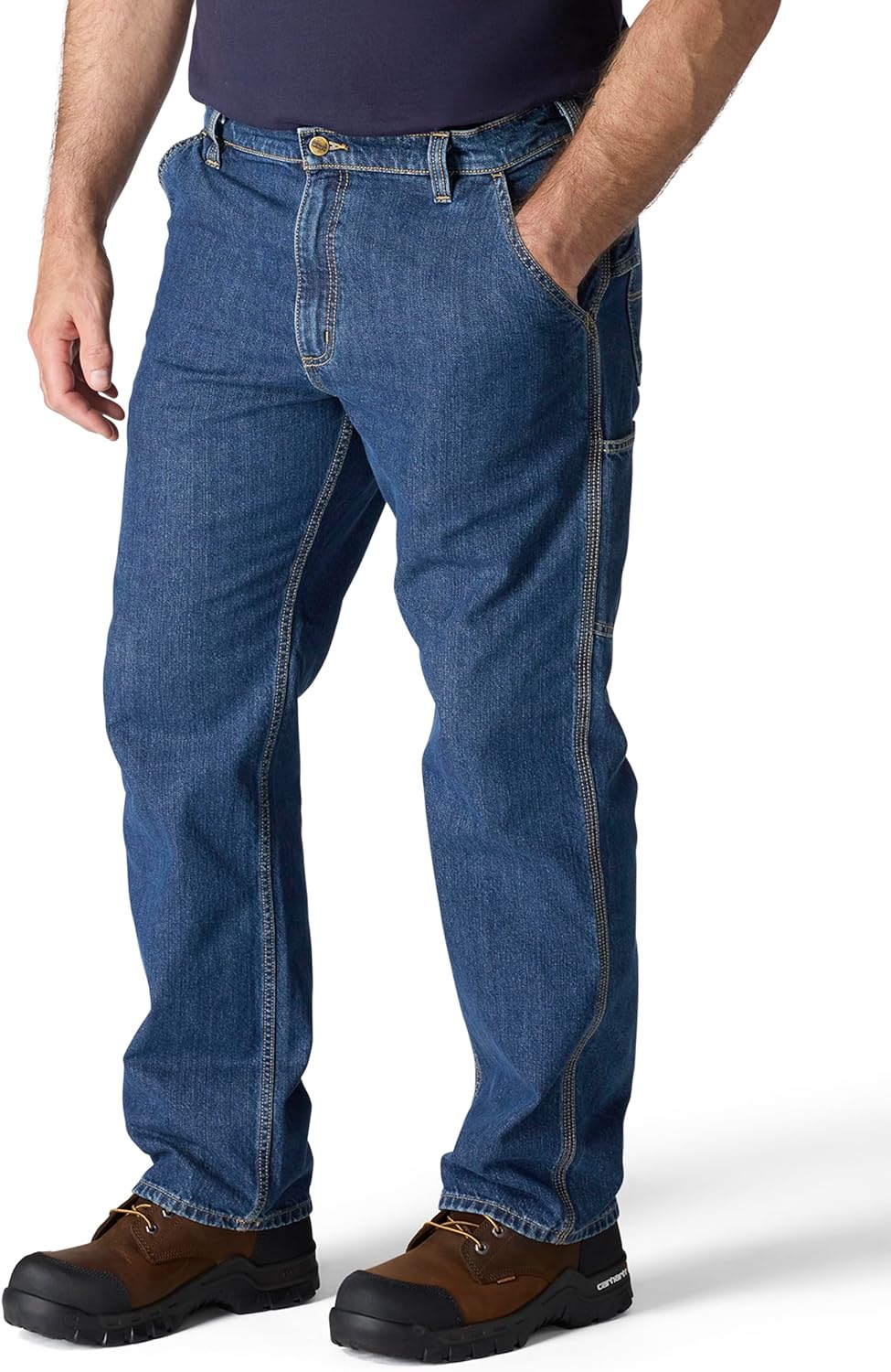 Carhartt Mens Fr Loose Straight Denim Dungaree, Alder
Carhartt Mens Fr Loose Straight Denim Dungaree, Alder