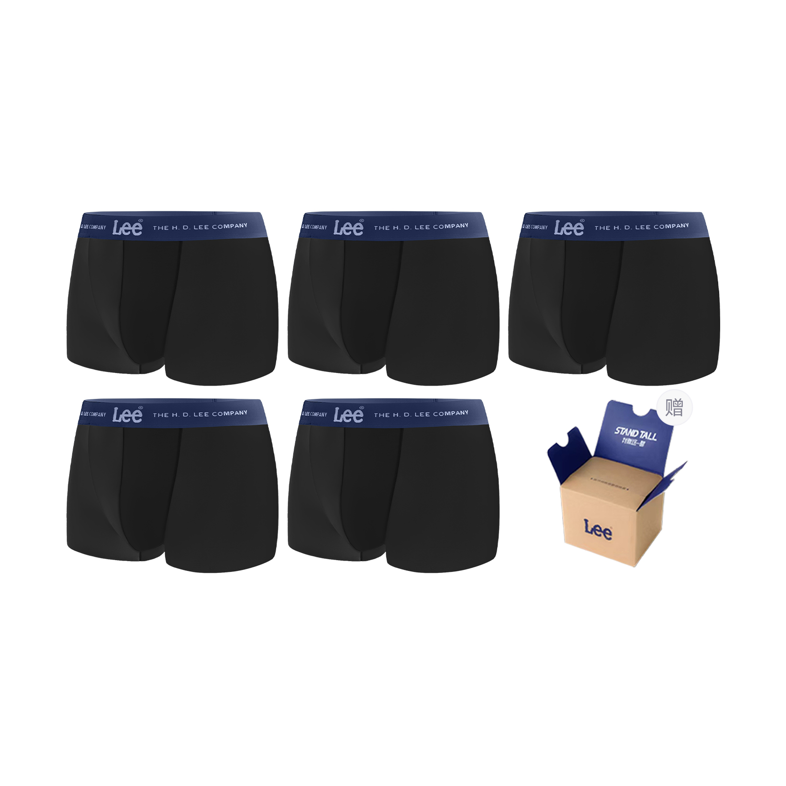 Lee SS25 INDIGO подарочный набор нижнего белья для мужчин 5 штук
Lee SS25 INDIGO подарочный набор нижнего белья для мужчин 5 штук