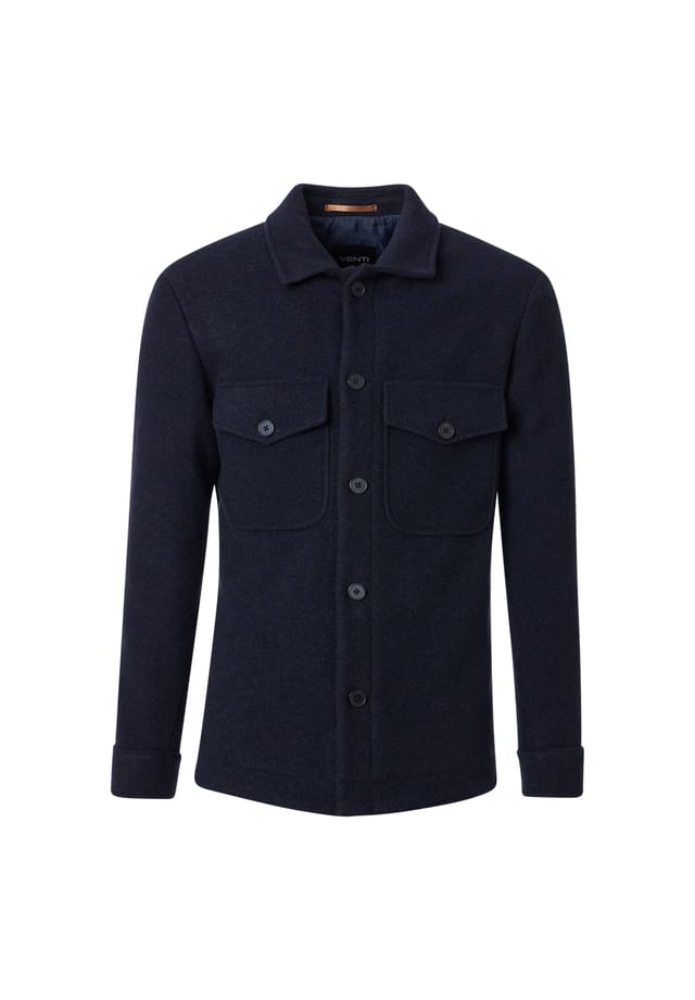 Простая рубашка куртка Venti, синий
Простая рубашка куртка Venti, синий