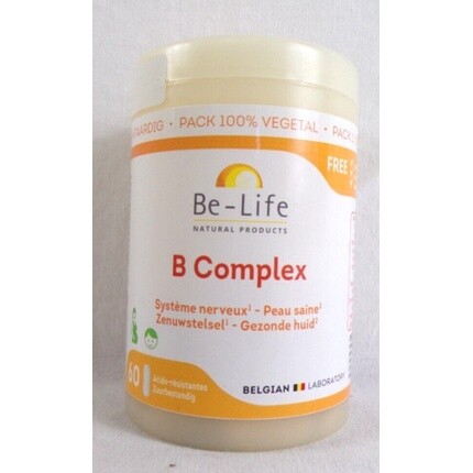 BE LIFE B Complex Здоровая кожа 60 капсул
BE LIFE B Complex Здоровая кожа 60 капсул