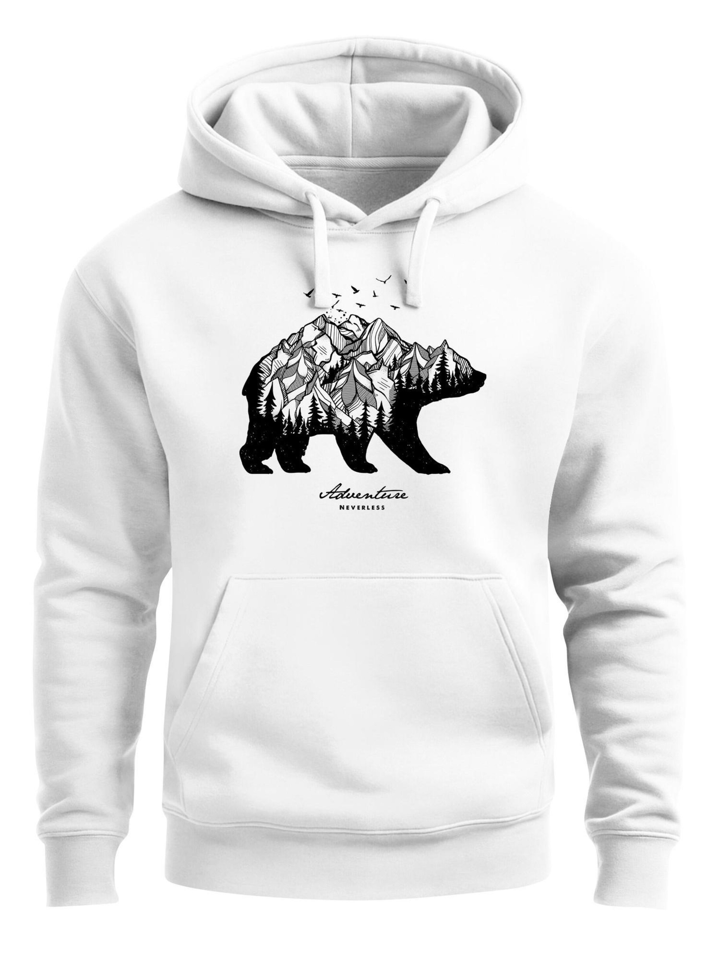 Neverless Толстовка 'Mountain Bear' в белом цвете
Neverless Толстовка 'Mountain Bear' в белом цвете