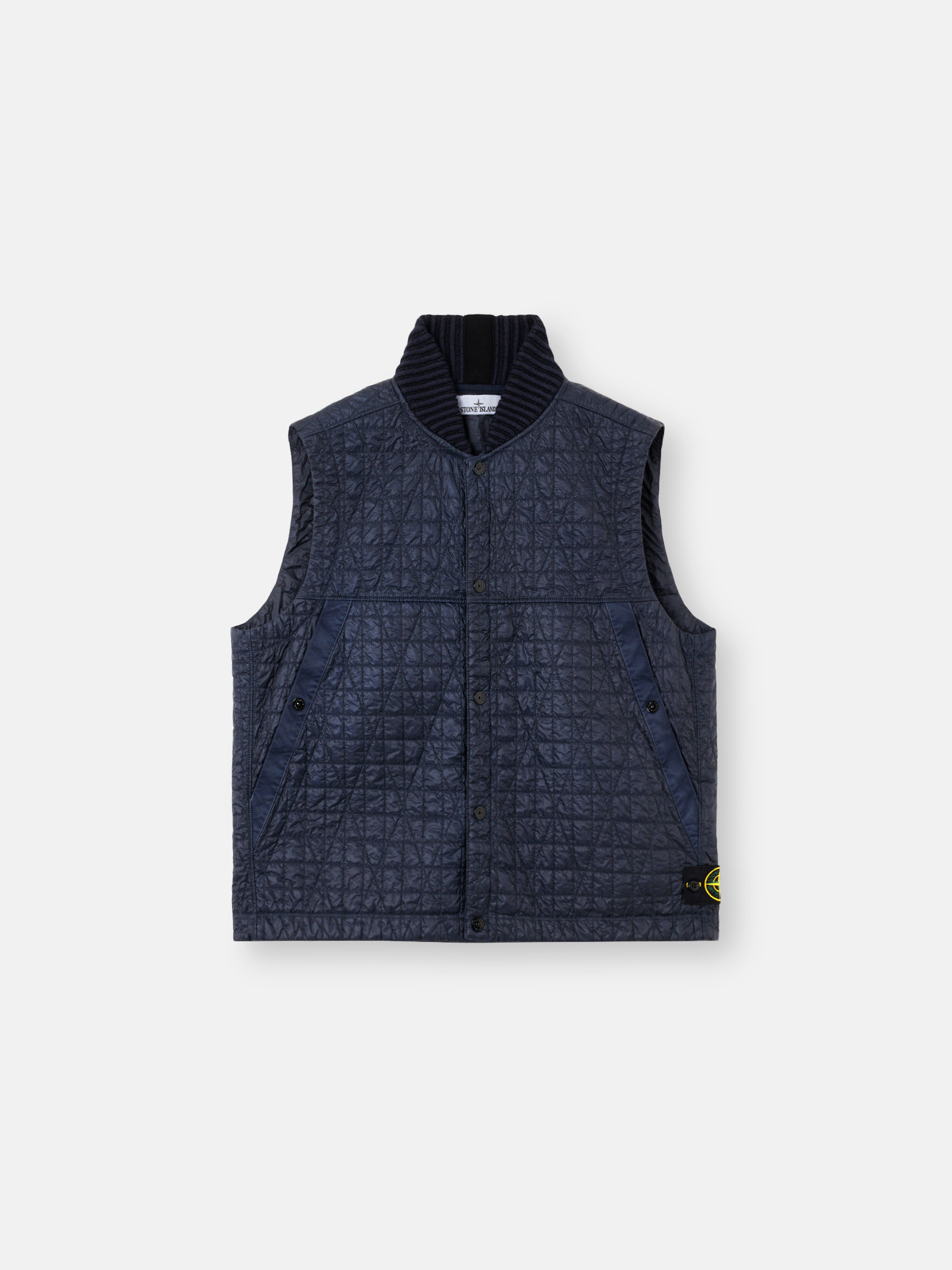 Стеганый жилет с защитой от падений и ветра Stone Island G100005 CRINKLE REPS NY QUILTED-TC, RECYCLED NYLON, Ink Blue
Стеганый жилет с защитой от падений и ветра Stone Island G100005 CRINKLE REPS NY QUILTED-TC, RECYCLED NYLON, Ink Blue
