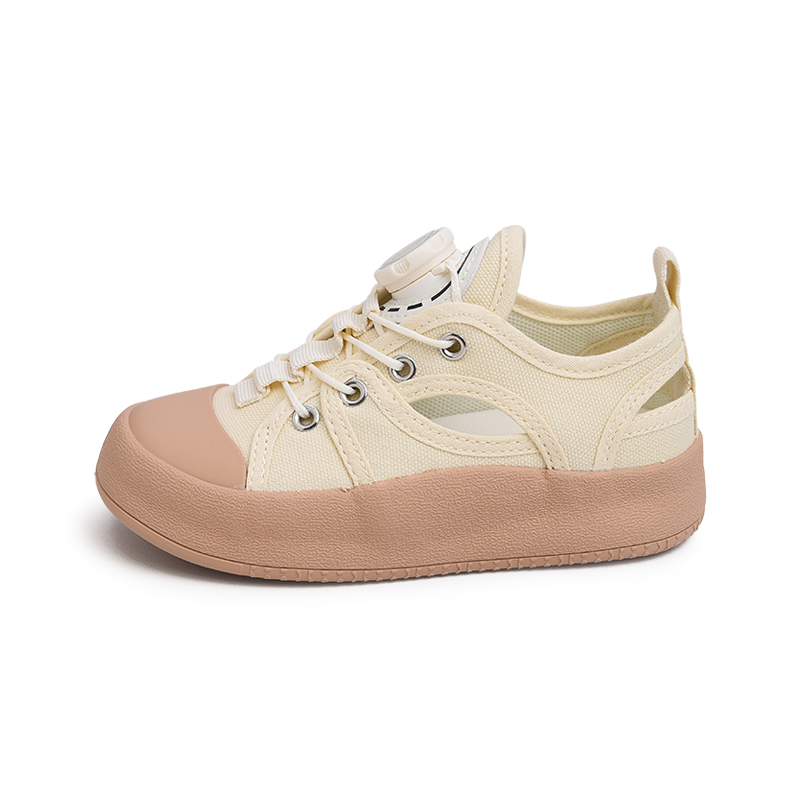 Противоскользящие дышащие детские сандалии для детей Budding, бежевый
Противоскользящие дышащие детские сандалии для детей Budding, бежевый