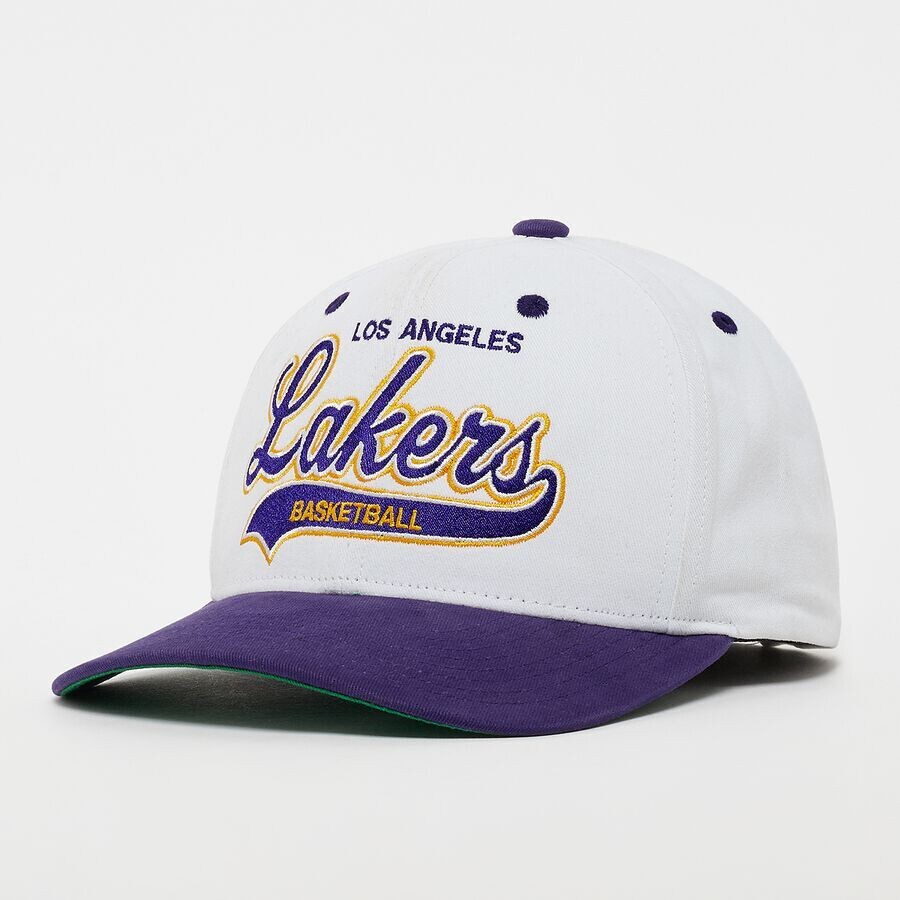 Бейсболка Tail Sweep Pro Snapback NBA Los Angeles Lakers Mitchell & Ness, цвет white/purple
Бейсболка Tail Sweep Pro Snapback NBA Los Angeles Lakers Mitchell & Ness, цвет white/purple