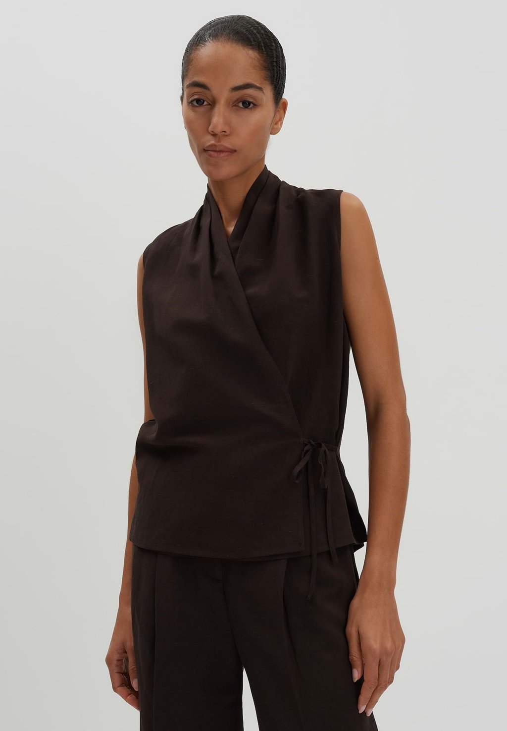 Топ ZIANG - Blouse someday., коричневый
Топ ZIANG - Blouse someday., коричневый