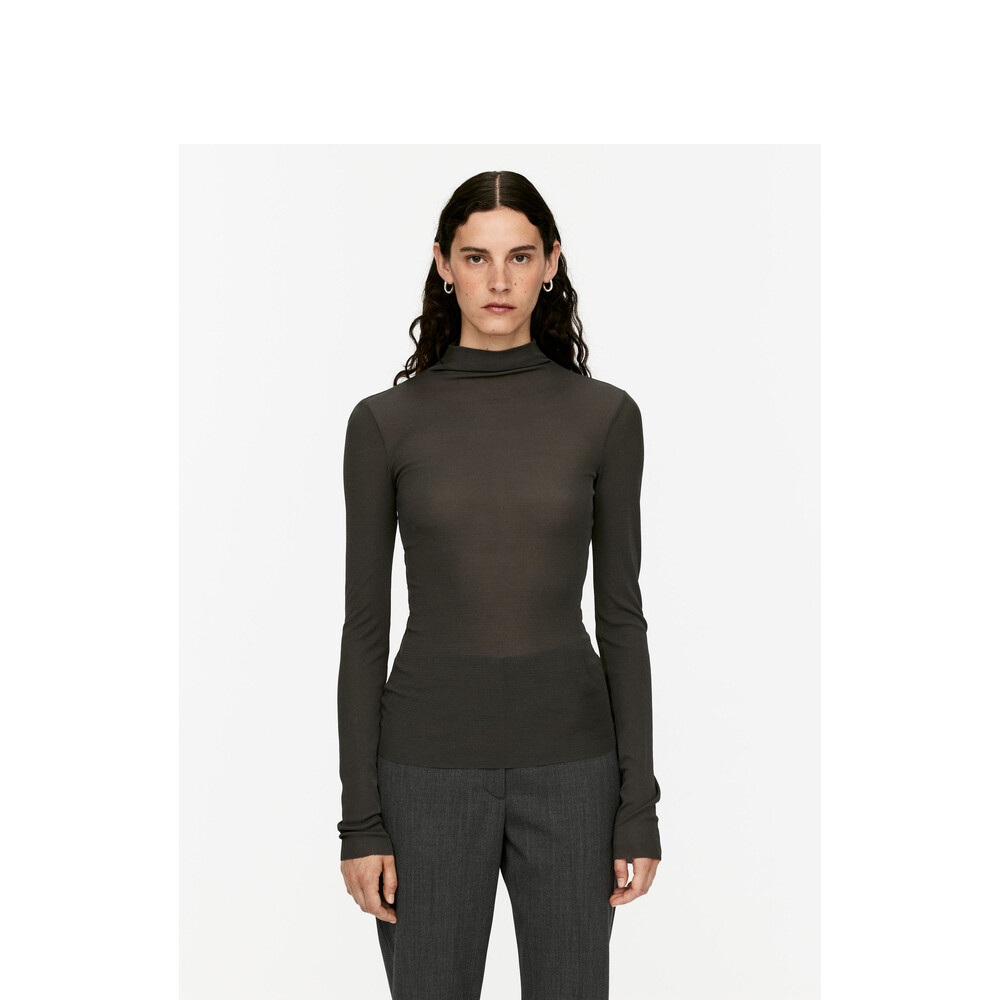 Водолазка женская Arket шелковая, темно-серый
Водолазка женская Arket шелковая, темно-серый