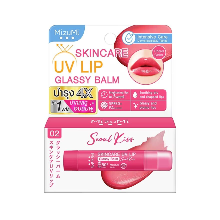 Mizumi MizuMi Skincare UV Стеклянный бальзам для губ Seoul Kiss 3,5 г, pink
Mizumi MizuMi Skincare UV Стеклянный бальзам для губ Seoul Kiss 3,5 г, pink