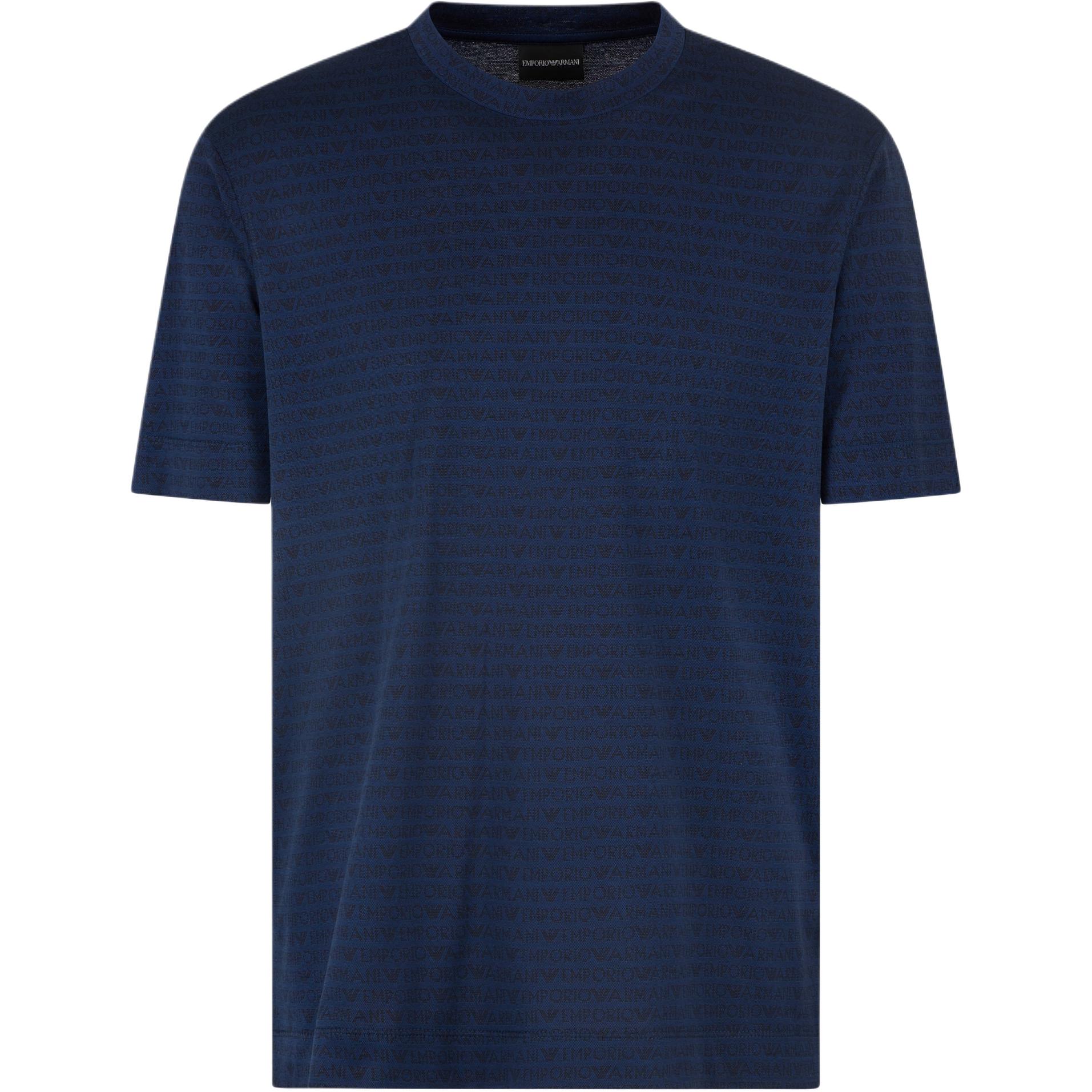 Футболка Asv с жаккардовым принтом по всей поверхности EMPORIO ARMANI, синий
Футболка Asv с жаккардовым принтом по всей поверхности EMPORIO ARMANI, синий