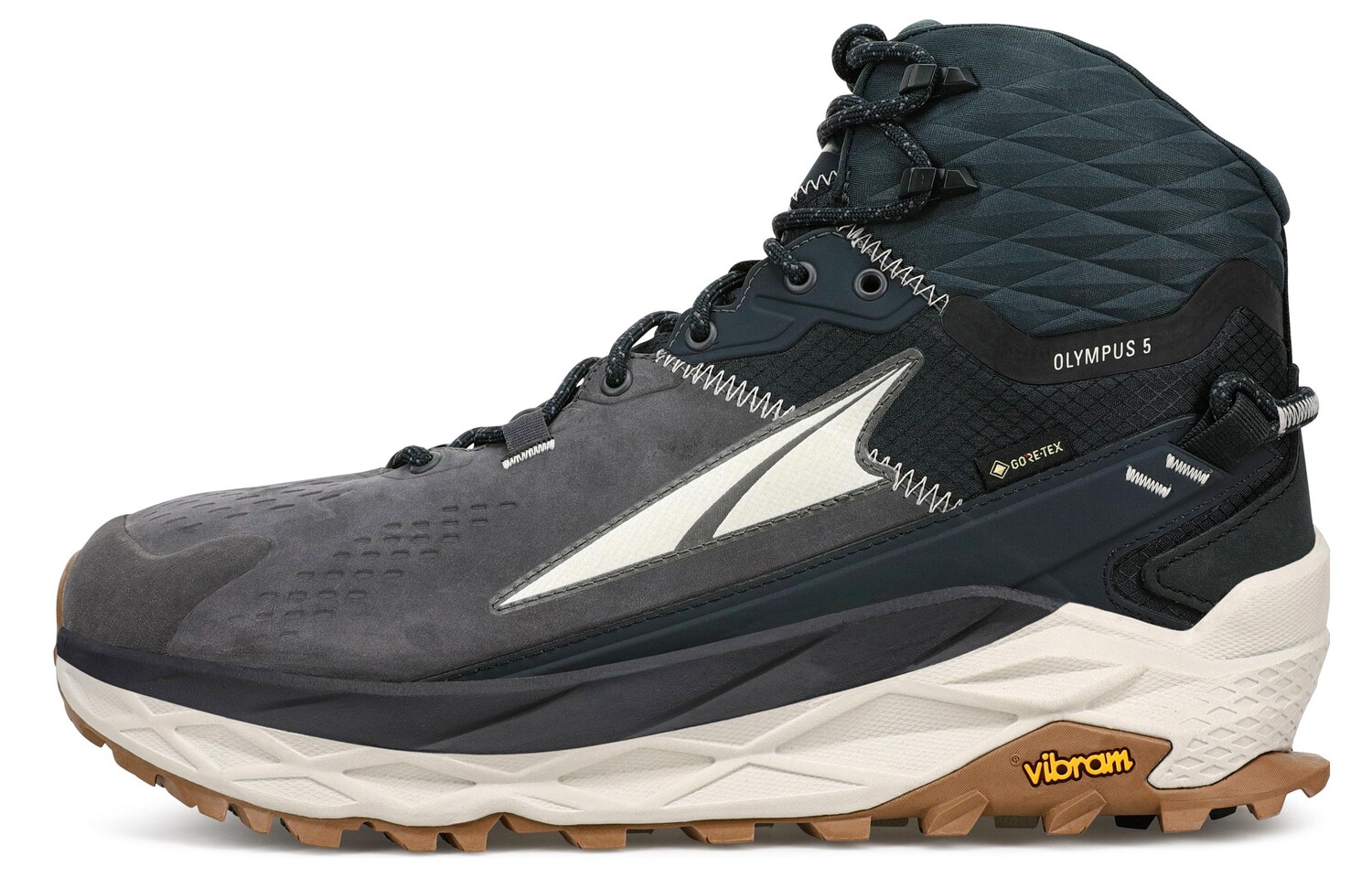 Olympus 5 Mid Gore-Tex Черный Серый Gum Altra
Olympus 5 Mid Gore-Tex Черный Серый Gum Altra