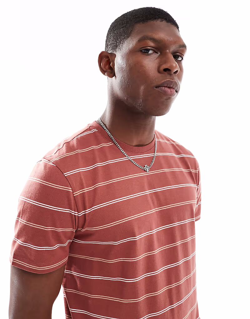 Футболка в полоску New Look ржаво-коричневого цвета, Коричневый, Футболка в полоску New Look ржаво-коричневого цвета
Футболка в полоску New Look ржаво-коричневого цвета, Коричневый, Футболка в полоску New Look ржаво-коричневого цвета