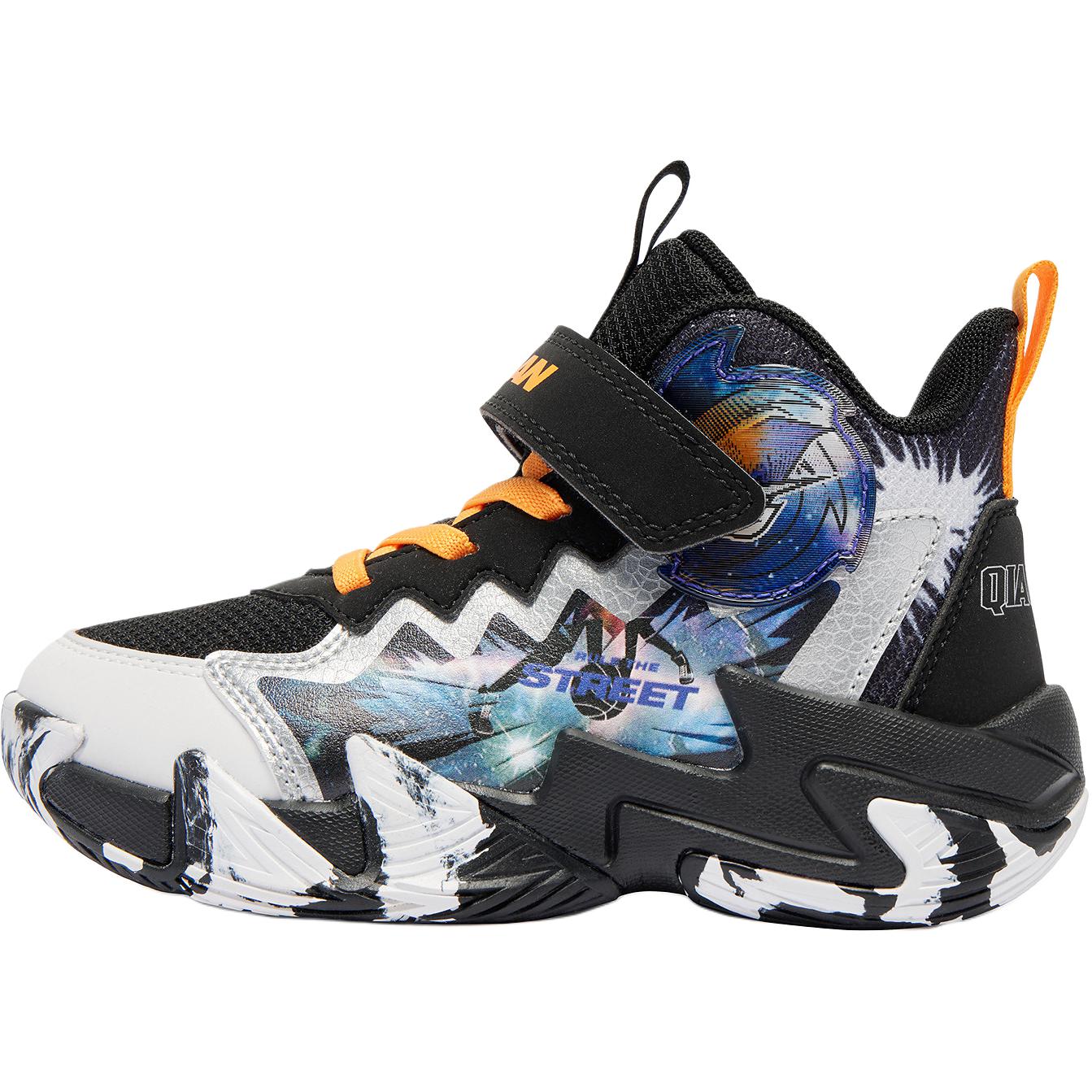 Детские баскетбольные кроссовки с противоскользящей подошвой и износостойким верхом для детей 3–7 лет QIAODAN, черный/белый
Детские баскетбольные кроссовки с противоскользящей подошвой и износостойким верхом для детей 3–7 лет QIAODAN, черный/белый