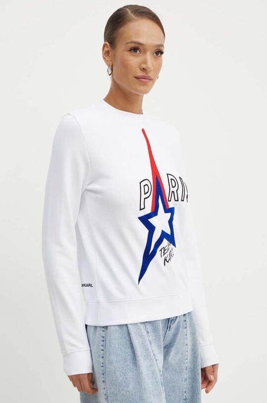Хлопковая толстовка Karl Lagerfeld, белый
Хлопковая толстовка Karl Lagerfeld, белый