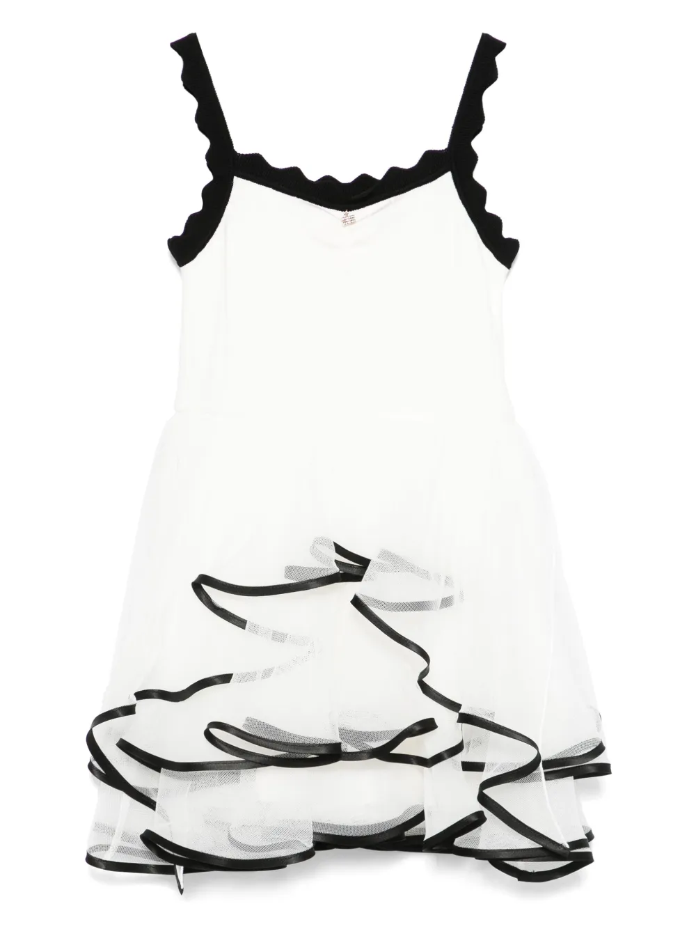 Платье с оборками Elisabetta Franchi La Mia Bambina, белый
Платье с оборками Elisabetta Franchi La Mia Bambina, белый