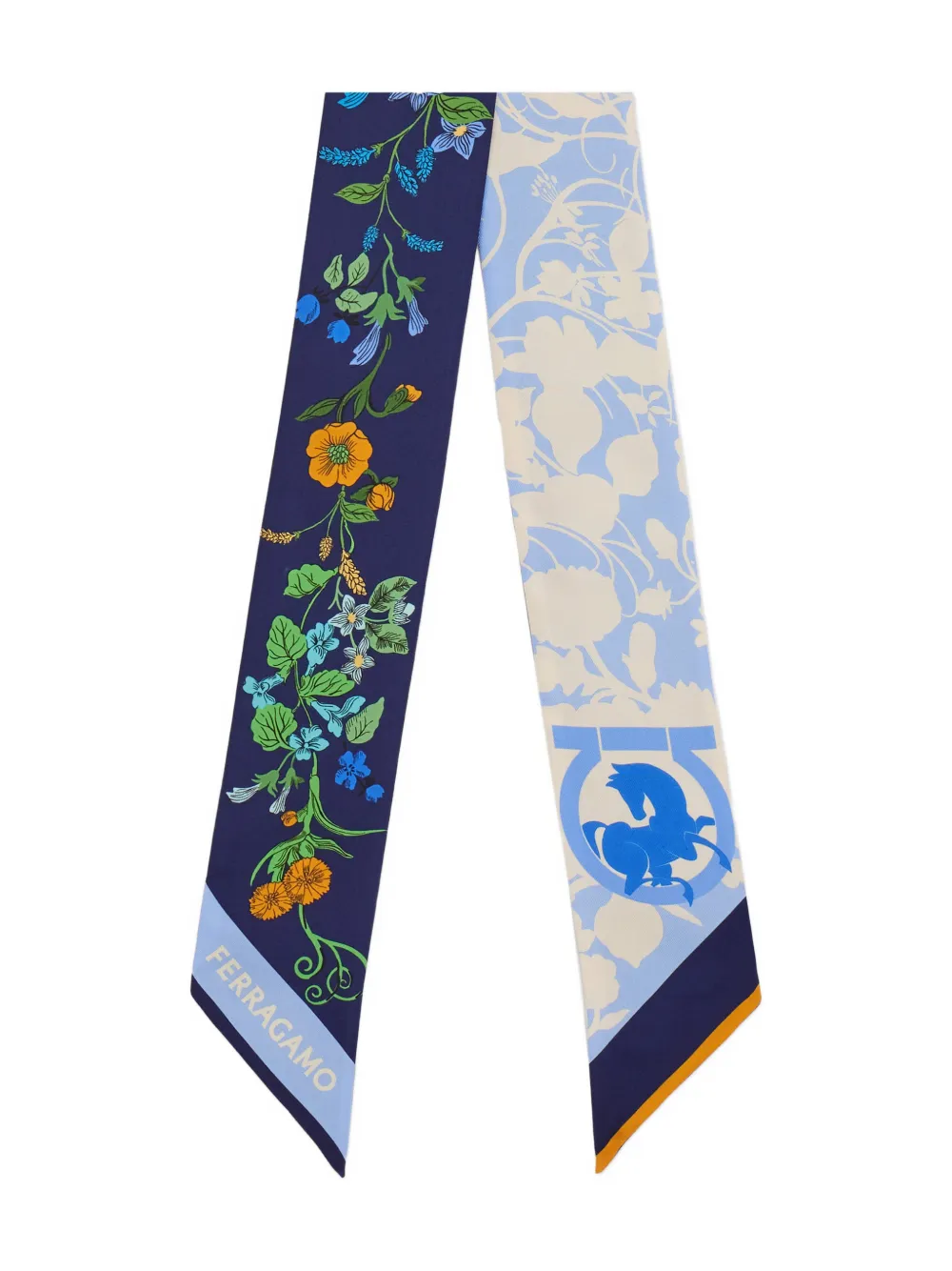 Повязка для волос с принтом Ferragamo, синий
Повязка для волос с принтом Ferragamo, синий